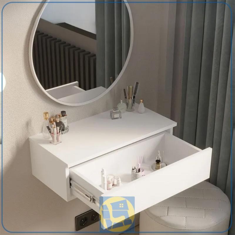 میز آرایش کشاب دیواری مینیمال
